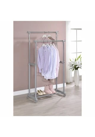 IDIMEX Garderobenwagen Metall Verchromt GROSSO Chrom 5 IDIMEX Garderobenwagen Metall Verchromt GROSSO Chrom – Bild 3