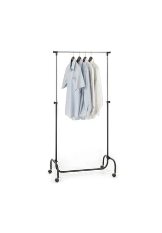 IDIMEX Kleiderständer Auf Rollen, Höhenverstellbar TIGER Schwarz 3 IDIMEX Kleiderständer Auf Rollen, Höhenverstellbar TIGER Schwarz