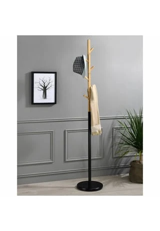 IDIMEX Kleiderständer AVIGNON In Schwarz/natur AVIGNON Schwarz 4 IDIMEX Kleiderständer AVIGNON In Schwarz/natur AVIGNON Schwarz – Bild 2