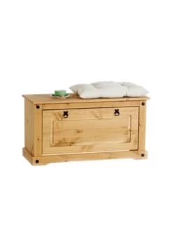 IDIMEX Schuhbank Mexico Möbel, Aus Kiefernholz TEQUILA Natur