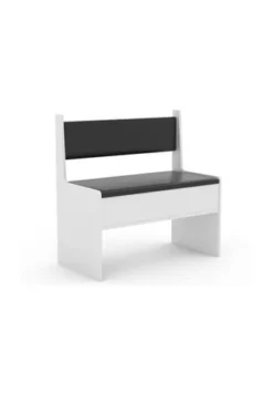 VCM. - My Home Holz Eckbank Sitzbank Bank Mit Truhe Esal Breite 80 Cm Weiß