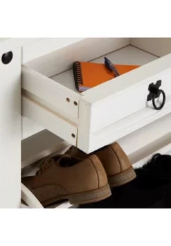 IDIMEX Schuhkipper Mit 2 Schubladen, Mexico Möbel TEQUILA Weiß 12 IDIMEX Schuhkipper Mit 2 Schubladen, Mexico Möbel TEQUILA Weiß -WOHN-ESSZIMMER Verkäufe unnamed file 999